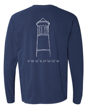 Load image into Gallery viewer, Garment-Dyed Western Springs Tower Classic Long-Sleeve Tee
