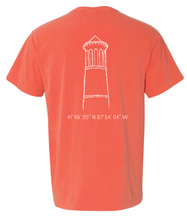 Load image into Gallery viewer, Garment-Dyed Western Springs Tower Classic Short Sleeve Tee
